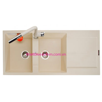 Chậu rửa bát đá nhân tạo Carysil ENC1 Champagne