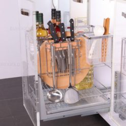 Giá đựng dao thớt inox nan dẹt Eurogold EP30
