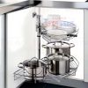 Mâm xoay inox nan bóng mở 1/2 Eurokit DK-180B VIP