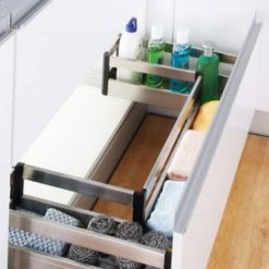 Giá để dưới chậu rửa ray giảm chấn Eurokit DC800