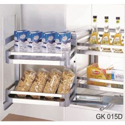Góc liên hoàn inox hộp giảm chấn Eurokit GK015D
