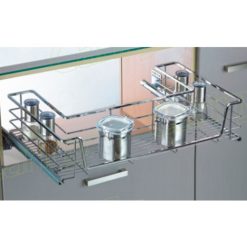 Giá để dưới chậu rửa ray giảm chấn Eurokit HA800