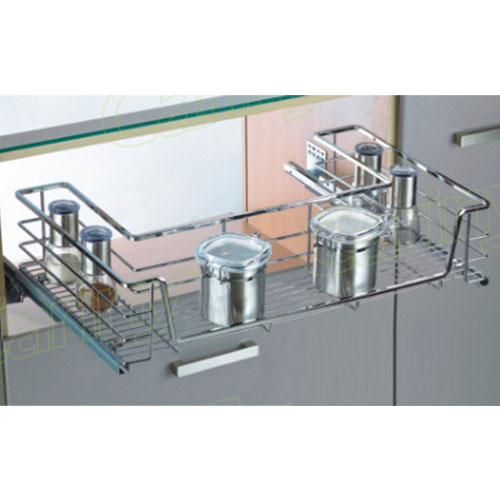 Giá để dưới chậu rửa ray giảm chấn Eurokit HA800