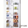 Tủ kho 6 tầng cảnh mở inox đan ô vuông Eurokit HF 024B