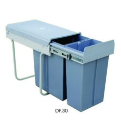 Thùng rác ray trượt 2 ngăn Eurokit DF.30