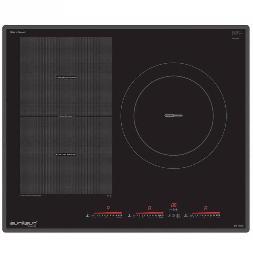 Bếp từ ba Eurosun EU-T906G
