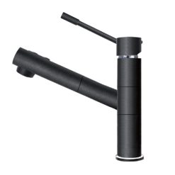 Vòi rửa bát màu đen Faster FS01C