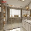 Vách kính nhà tắm màu vàng Fendi FMP-1X3G