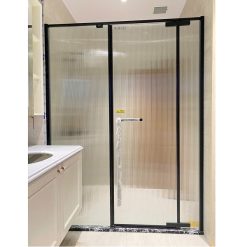 Vách kính nhà tắm màu đen Fendi FMV-1X3B