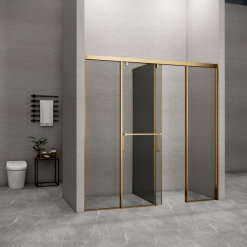 Vách kính nhà tắm Flight FLS-T4 Gold