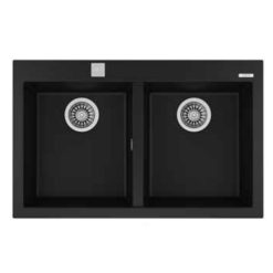 Chậu rửa bát Teka FORSQUARE 2B 790 BLACK