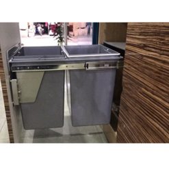 Thùng rác đôi âm tủ Faster FS-DB20D