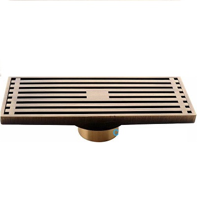 Ga thoát sàn bằng đồng Cleanmax 8x20cm