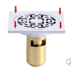 Ga thoát sàn bằng đồng Cleanmax