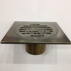 Ga thoát sàn Van Inox mờ phi 76/90/110