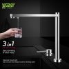 Vòi rửa bát 3 đường nước Geler GL-3060