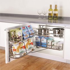 Tủ kho 2 tầng cánh mở inox hộp Grob GH-245
