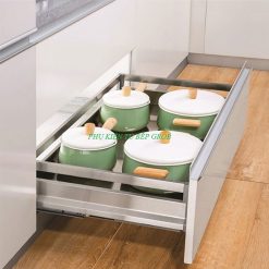 Kệ xoong nồi gắn cánh inox hộp Grob GH-60