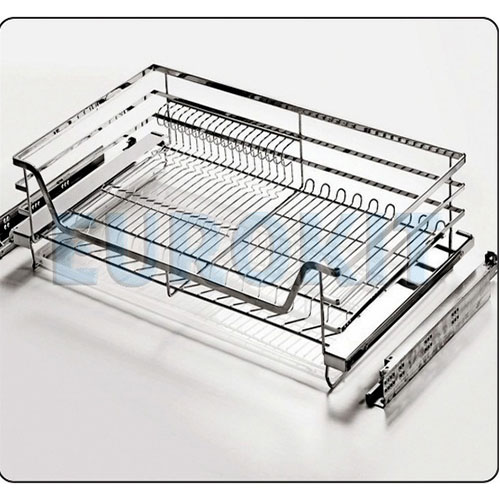 Giá để bát ray giảm chấn Eurokit GI