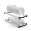 Giá đựng bát đĩa cố định có khung Hafele 544.40.014