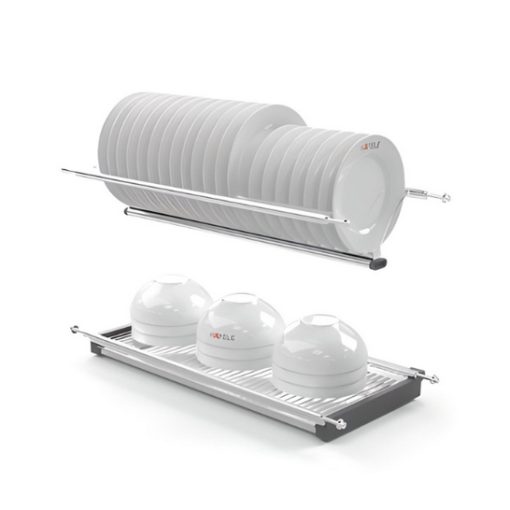 Giá đựng bát đĩa cố định không có khung Hafele 544.40.023