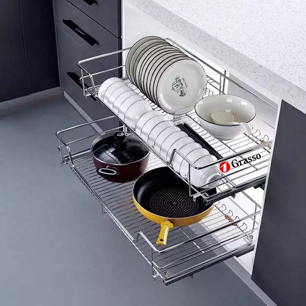 Giá đựng xoong nồi tủ dưới Grasso GD900