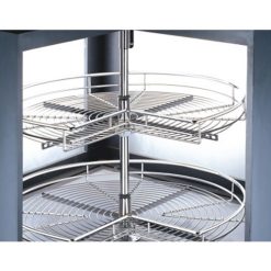 Mâm xoay 1/2 để xoong nồi góc tủ Eurokit GK012F