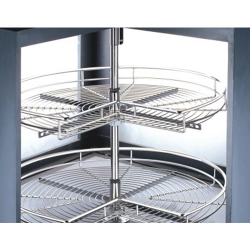 Mâm xoay 1/2 để xoong nồi góc tủ Eurokit GK012F