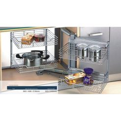 Góc liên hoàn đan ô vuông giảm chấn Eurokit GK015B