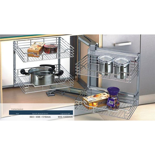 Góc liên hoàn đan ô vuông giảm chấn Eurokit GK015B