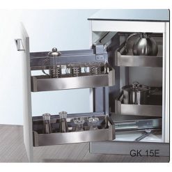 Góc liên hoàn inox hộp giảm chấn Eurokit GK015E