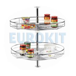 Mâm xoay tròn để xoong nồi góc tủ Eurokit GK012G