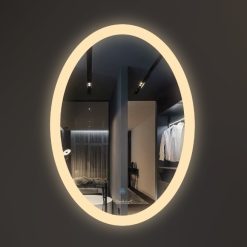 Gương nhà tắm đèn Led cảm ứng hình elip GLS M21E34