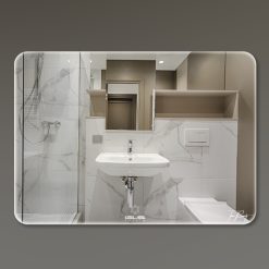 Gương nhà tắm hình chữ nhật ngang GLS S00R60