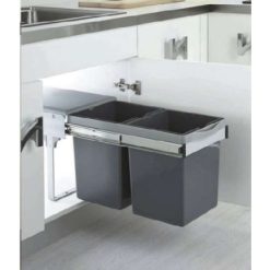 Thùng rác đôi Grasso TR2X15L