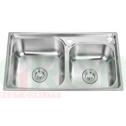 Chậu rửa bát 2 hố Grob GS304-7843PD