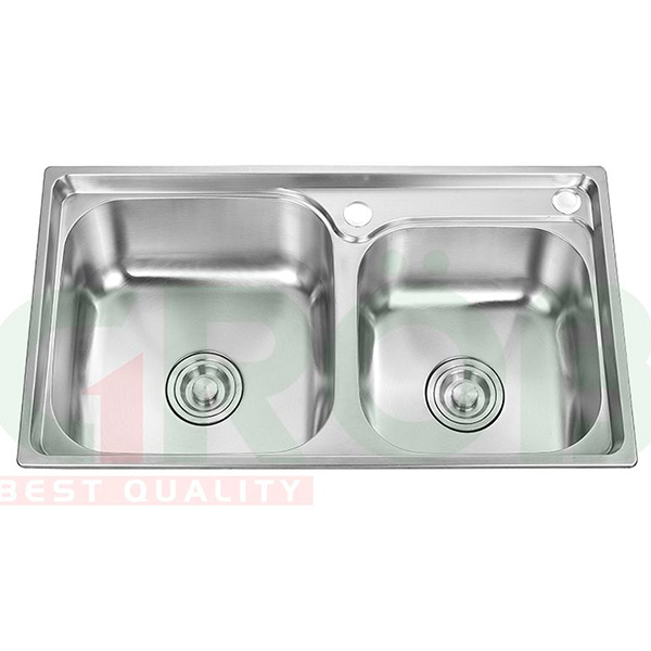 Chậu rửa bát 2 hố Grob GS304-7843PD