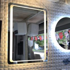 Gương đèn LED Cleanmax 6080D (80x60cm - Đứng)