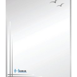 Gương phòng tắm Hobig phun cát HB3-001