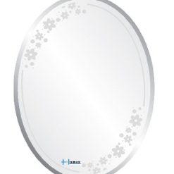 Gương phòng tắm Hobig phun cát HB5-002