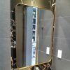 Gương phòng tắm mạ vàng nghệ thuật MIKEN MKG-NT0022