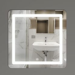 Gương nhà tắm đèn Led cảm ứng hình vuông GLS Q35S25