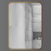 Gương nhà tắm hình chữ nhật viền nhôm GLS R30
