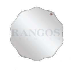 Gương phòng tắm tròn viền sóng Rangos RG-D60S