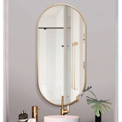 Gương nhà tắm hình bầu dục HANJIN HJG-011