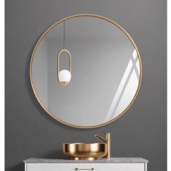 Gương nhà tắm hình tròn HANJIN HJG-012