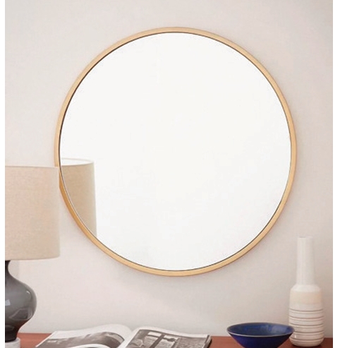 Gương nhà tắm hình tròn HANJIN HJG-015