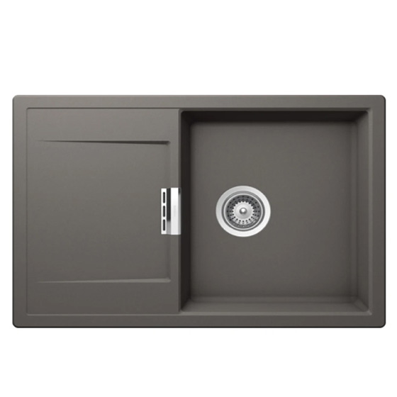 Chậu rửa bát đá màu xám Hafele GKD1S60 570.30.536