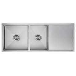 Chậu rửa chén bát 2 hố 1 bàn Hafele HS21-SSD2S90L 567.94.050