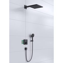 Bộ sen âm tường màu đen Hansgrohe 27939670